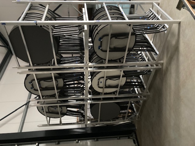 Statafel container